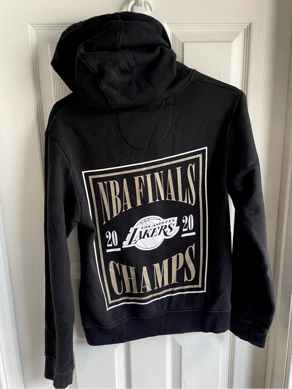 Men's Los Angeles Lakers Fanatics Black 2020 NBA Finals Champions DNA Full-Zip